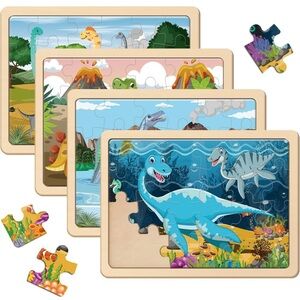 Wooden jigsaw puzzle
